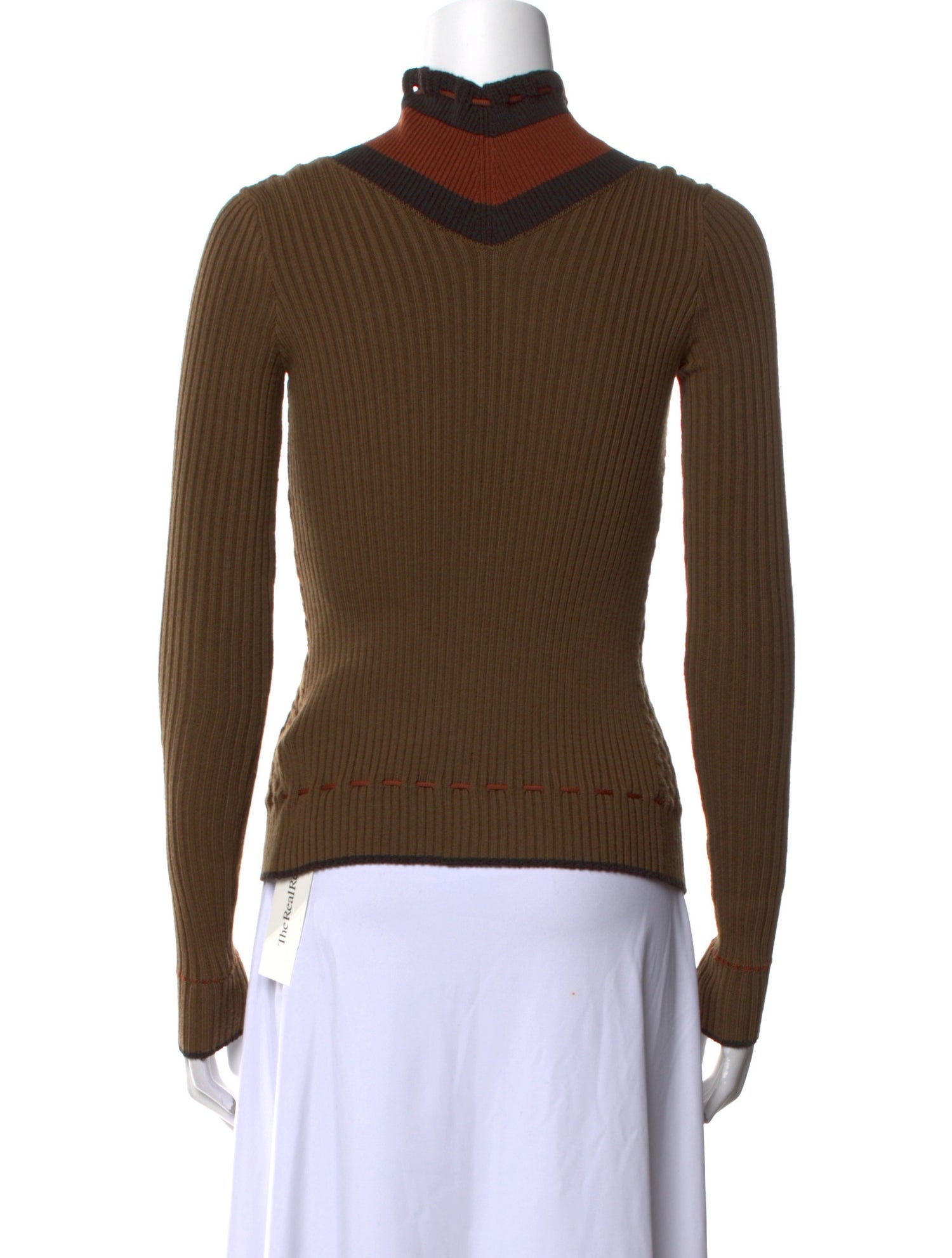 Gucci Wool Colorblock Pattern Sweater