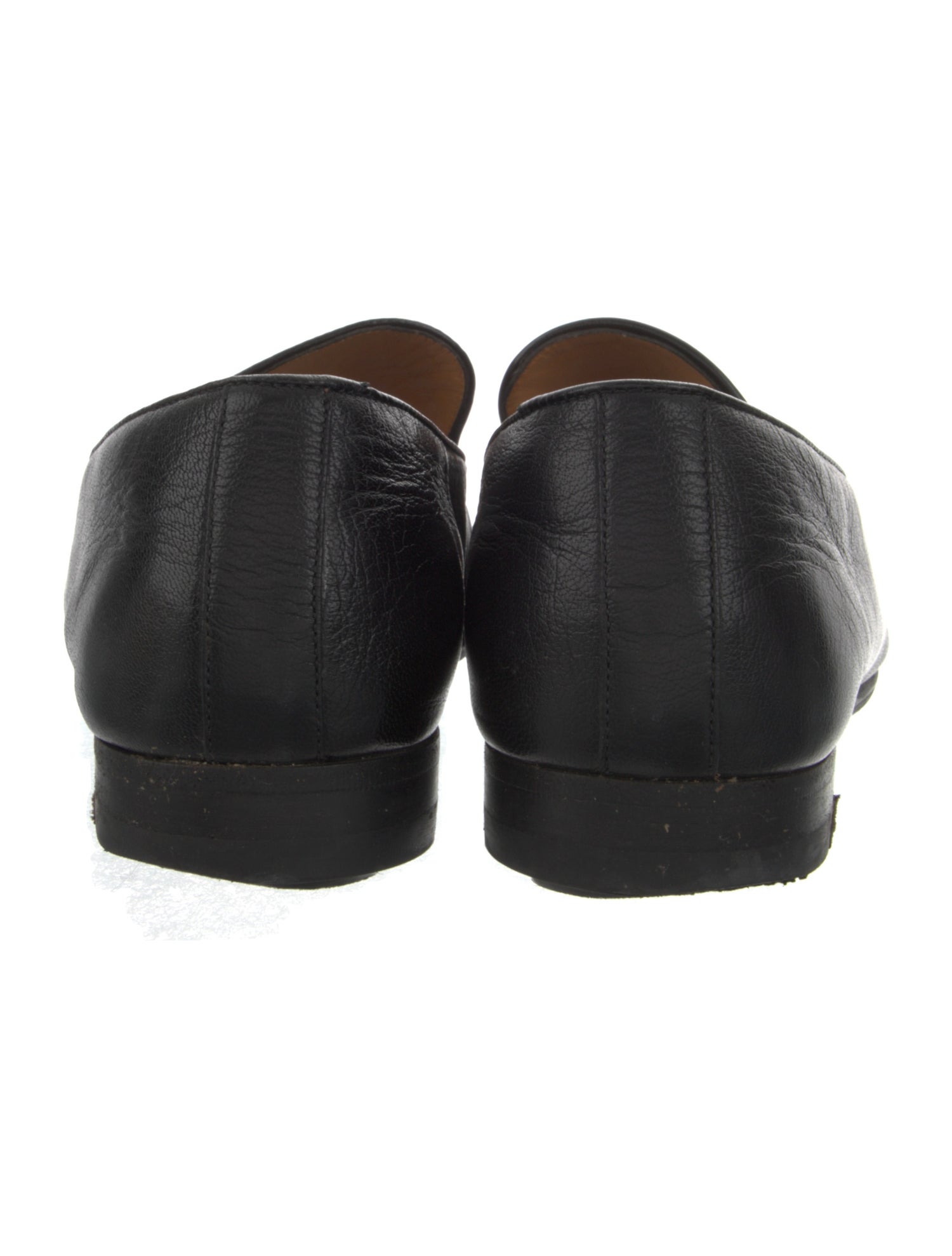 Gucci Horsebit Accent Leather Loafers