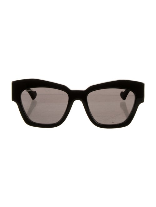 Gucci Web Accent Wayfarer Sunglasses
