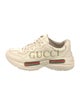 Gucci Web Accent Leather Sneakers