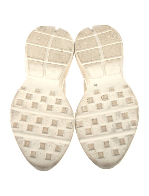 Gucci Web Accent Leather Sneakers