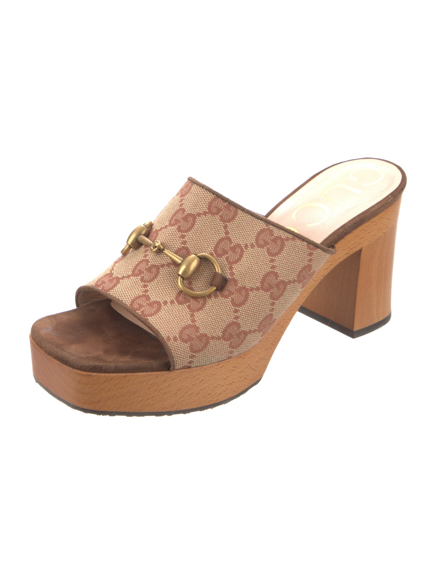 Gucci GG Canvas Canvas Slides