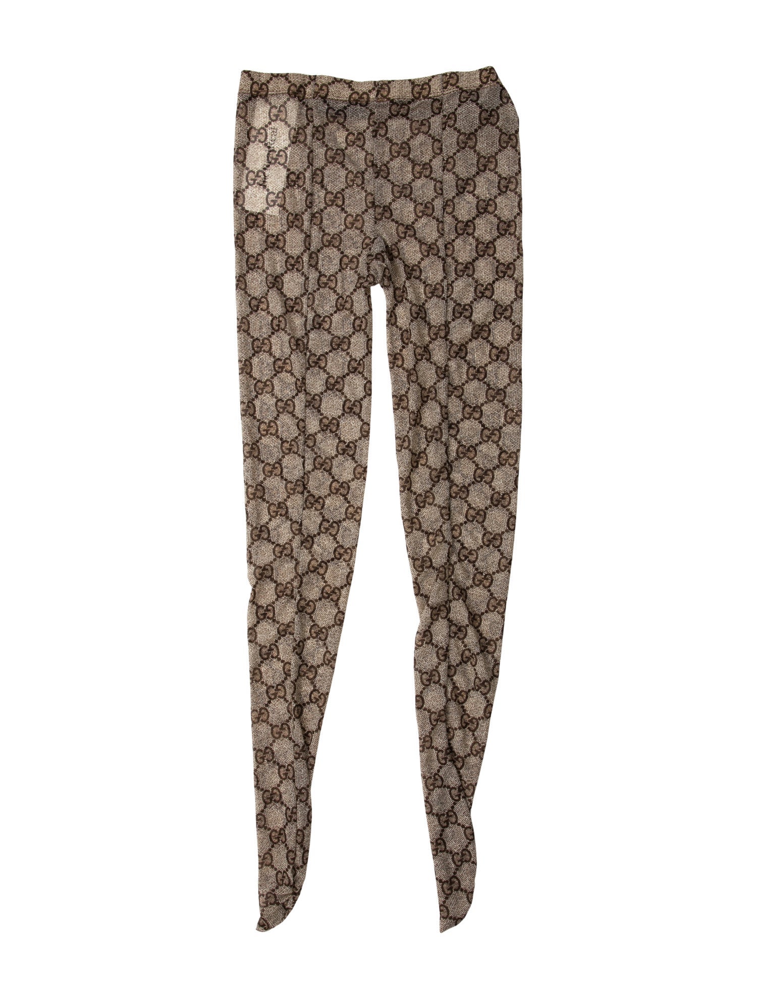 Gucci Pattern Print Mesh Tights