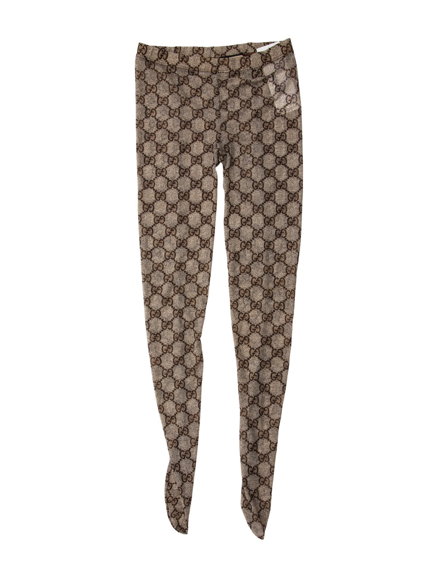 Gucci Pattern Print Mesh Tights