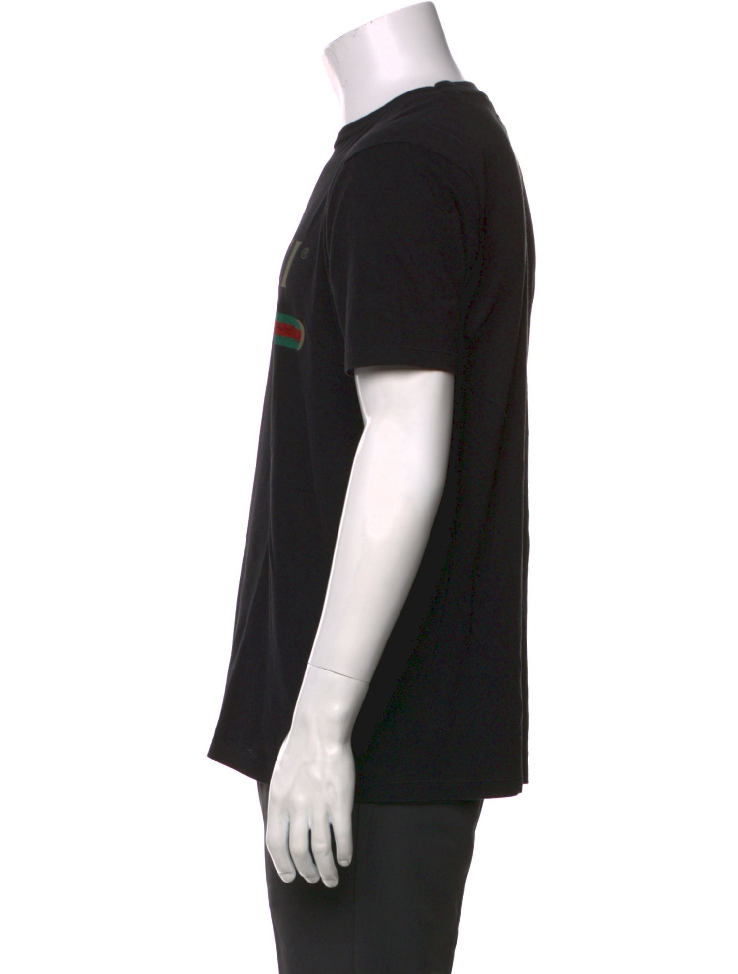 Gucci Web Accent Crew Neck T-Shirt