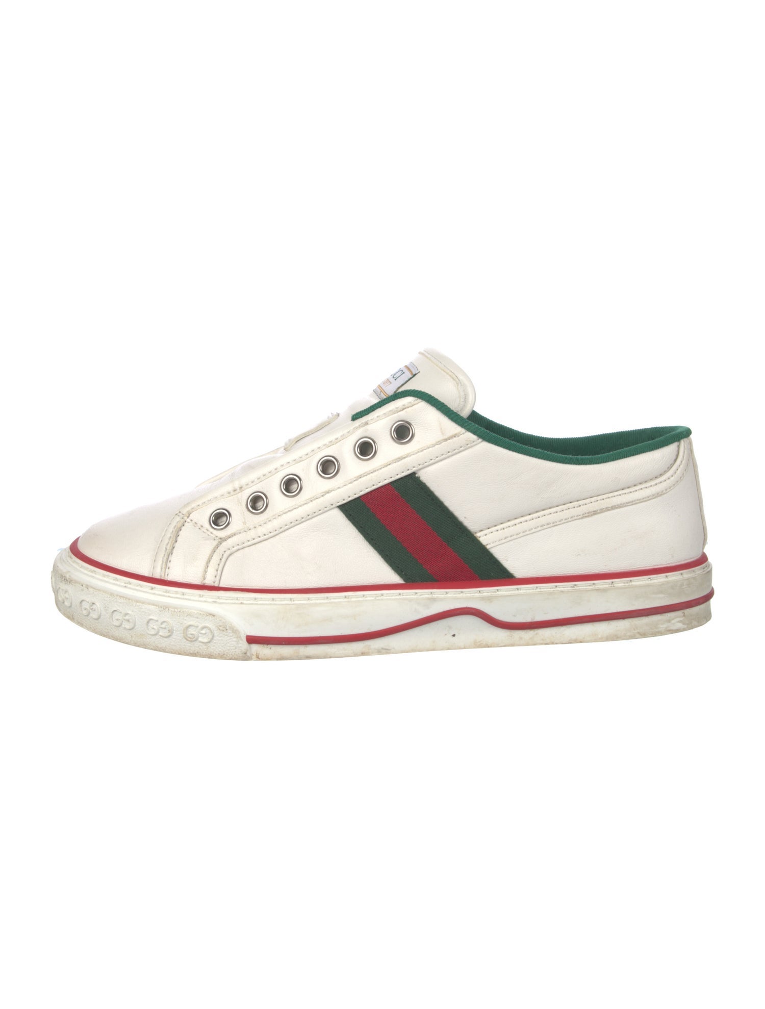 Gucci GG Logo Leather Sneakers