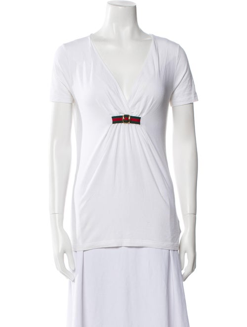 Gucci 2009 V-Neck T-Shirt