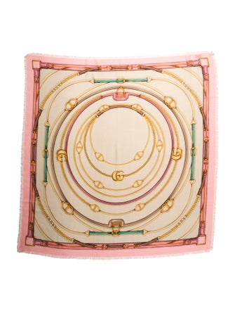 Gucci Silk Printed Scarf
