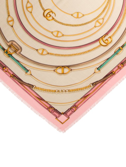 Gucci Silk Printed Scarf