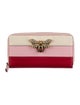 Gucci Queen Margaret Zip Around Wallet Sylvie Web Accent Continental Wallet