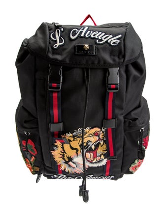 Gucci Web Backpack
