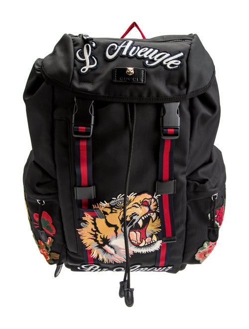Gucci Web Backpack