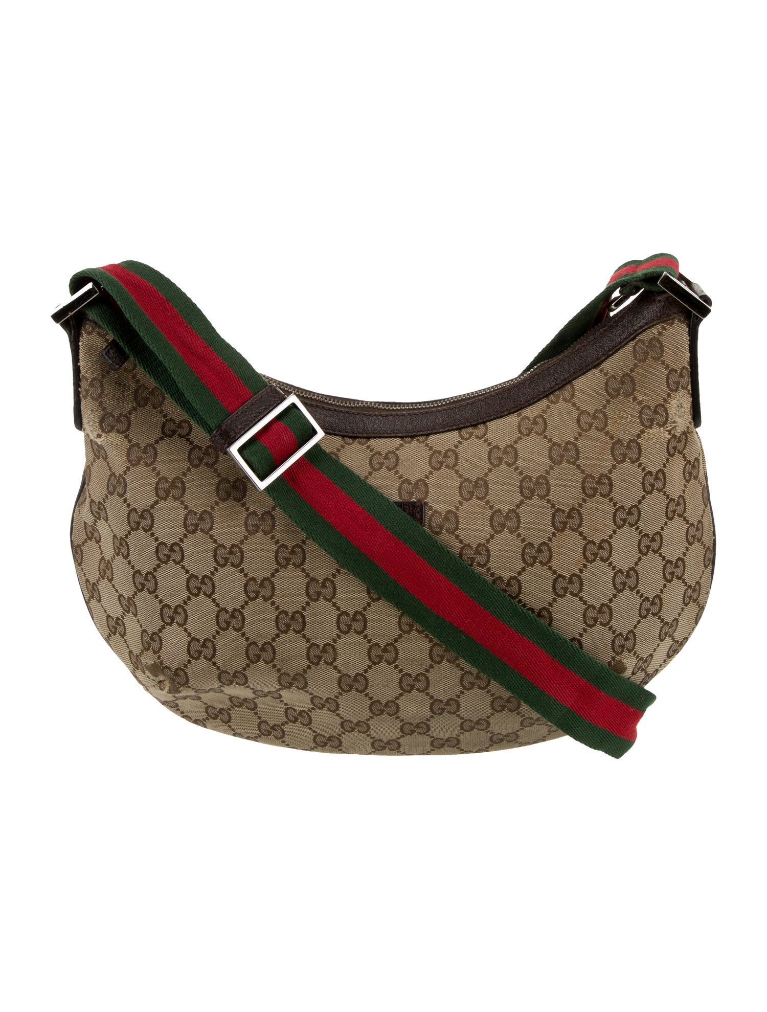 Gucci GG Canvas Half Moon Medium