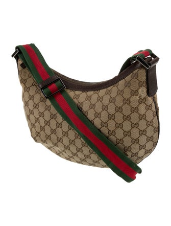 Gucci GG Canvas Half Moon Medium