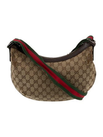 Gucci GG Canvas Half Moon Medium