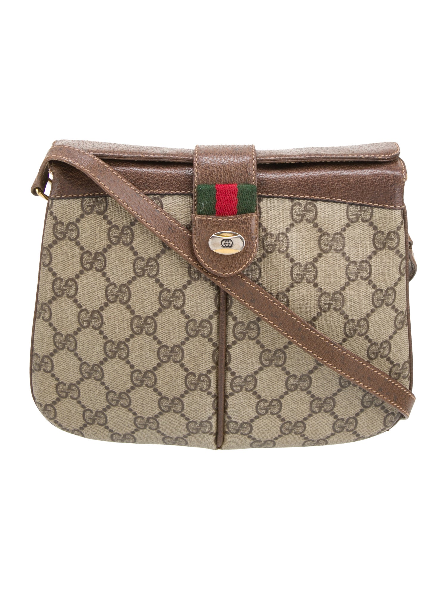 Gucci GG Supreme Shoulder Bag Vintage