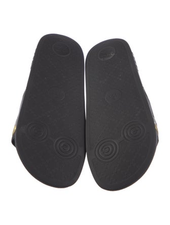 Gucci Pursuit Leather Slides