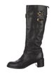 Gucci Leather Riding Boots