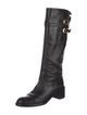 Gucci Leather Riding Boots