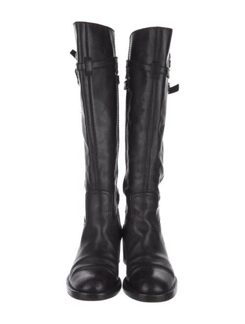 Gucci Leather Riding Boots