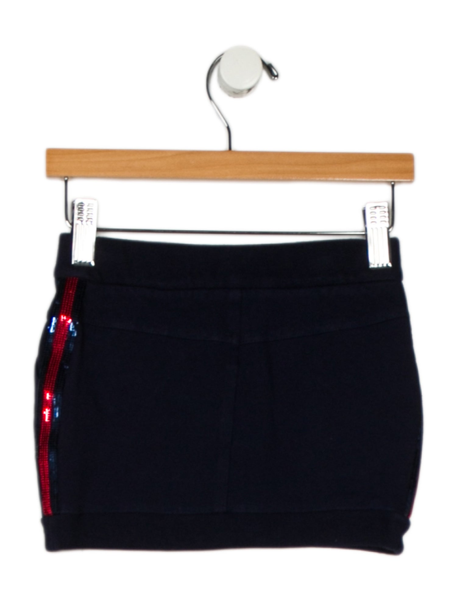 Gucci toddler girls blue and red skirt