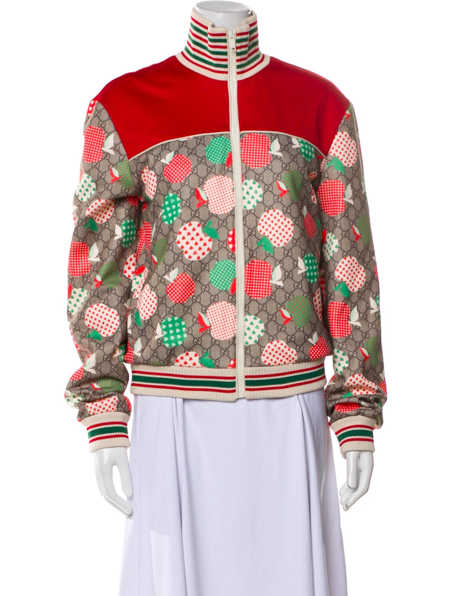 Gucci 2021 Printed Bomber Jacket w/ Tags