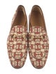 Gucci Horsebit Accent Printed Loafers