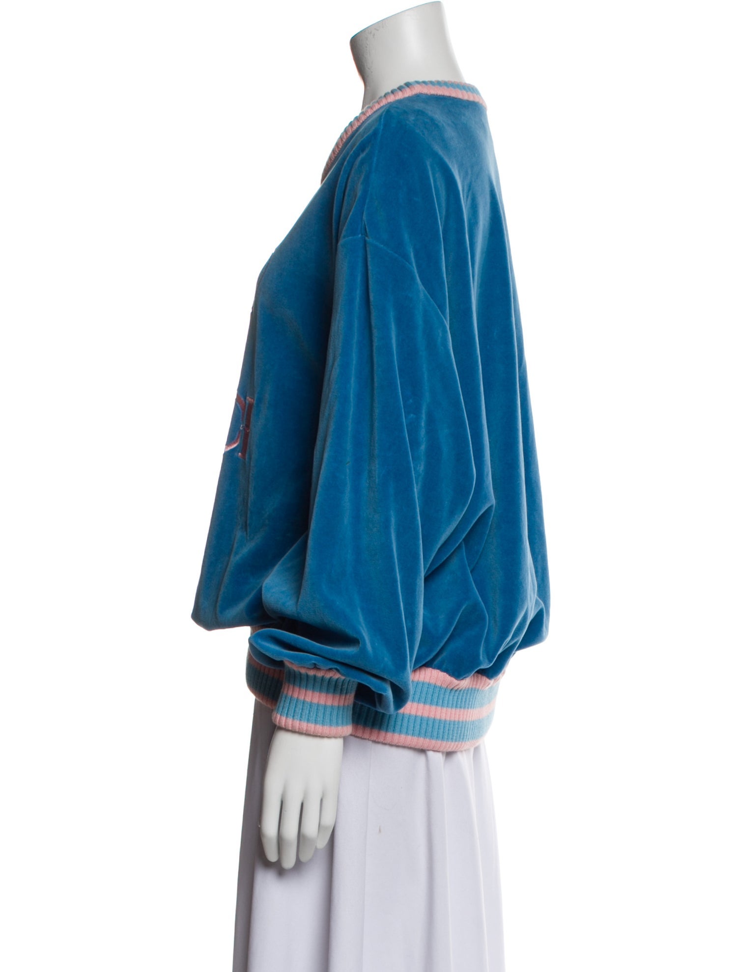 Gucci Graphic Print Crew Neck Sweatshirt