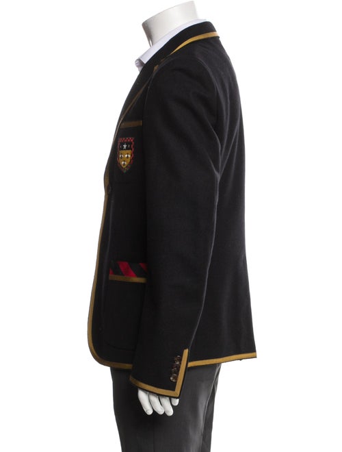 Gucci Web Accent Wool Blazer