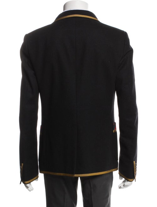 Gucci Web Accent Wool Blazer