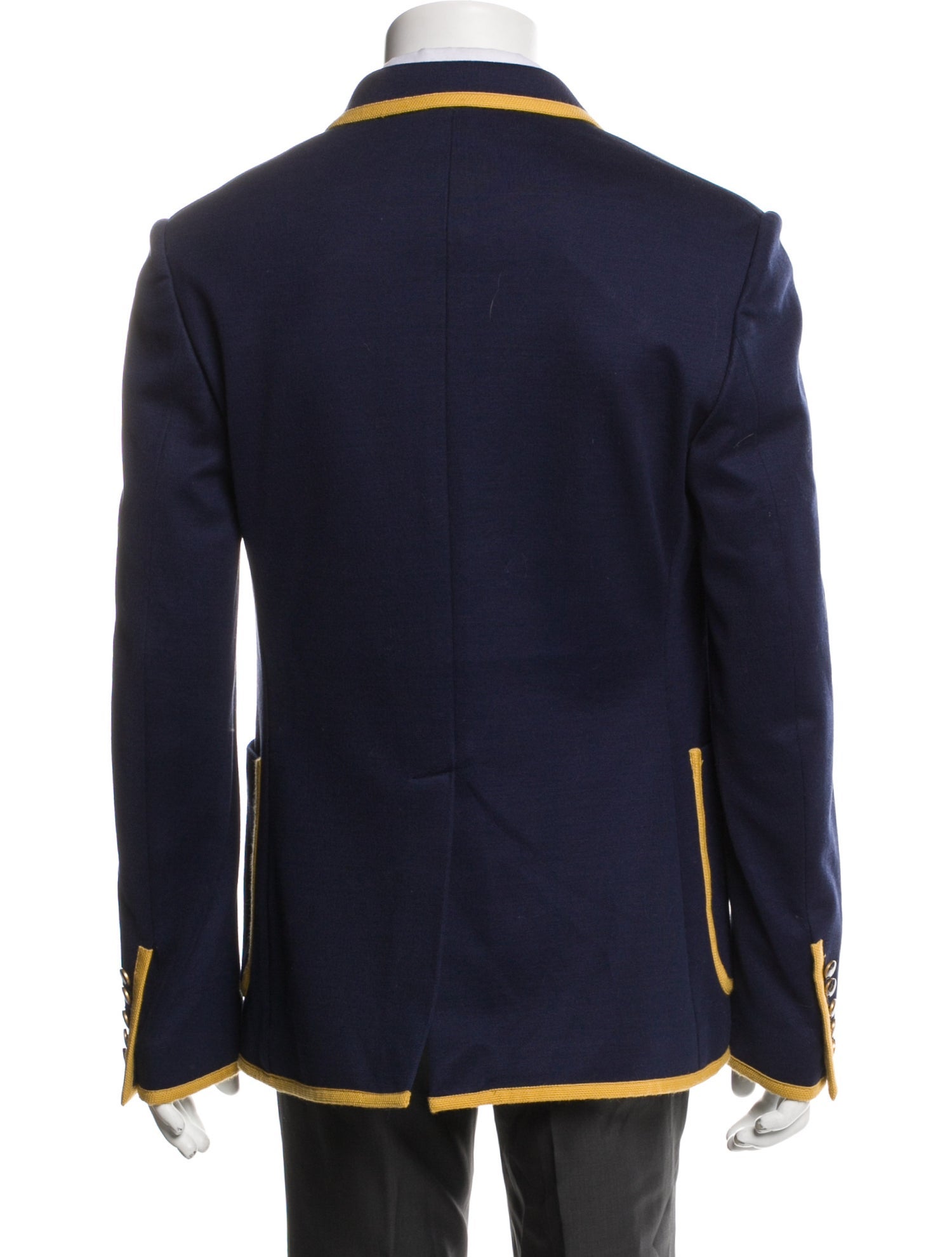 Gucci 2016 Tiger Head Accent Blazer