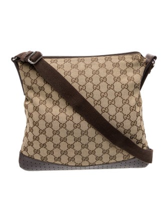 Gucci GG Canvas Messenger Bag