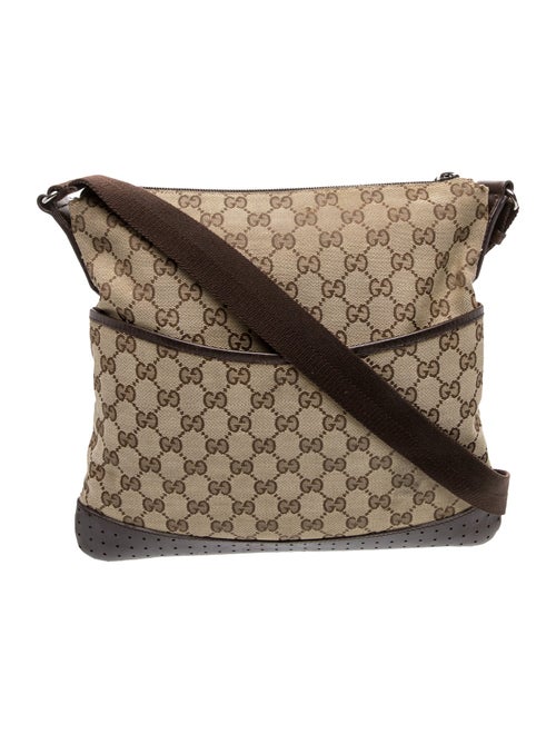 Gucci GG Canvas Messenger Bag