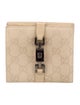 Gucci Vintage GG Canvas Compact Wallet