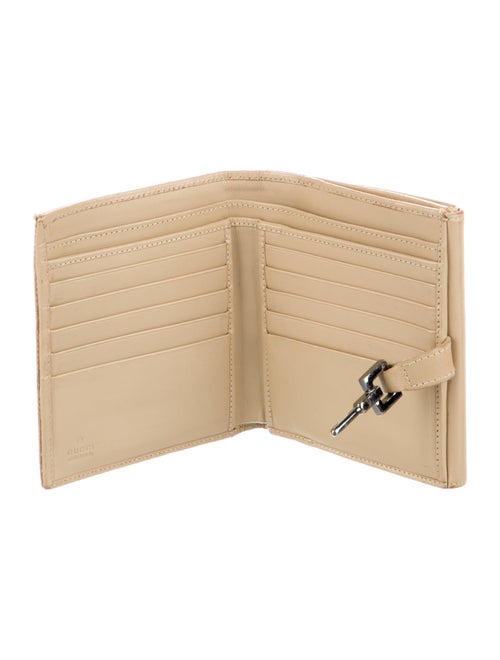 Gucci Vintage GG Canvas Compact Wallet