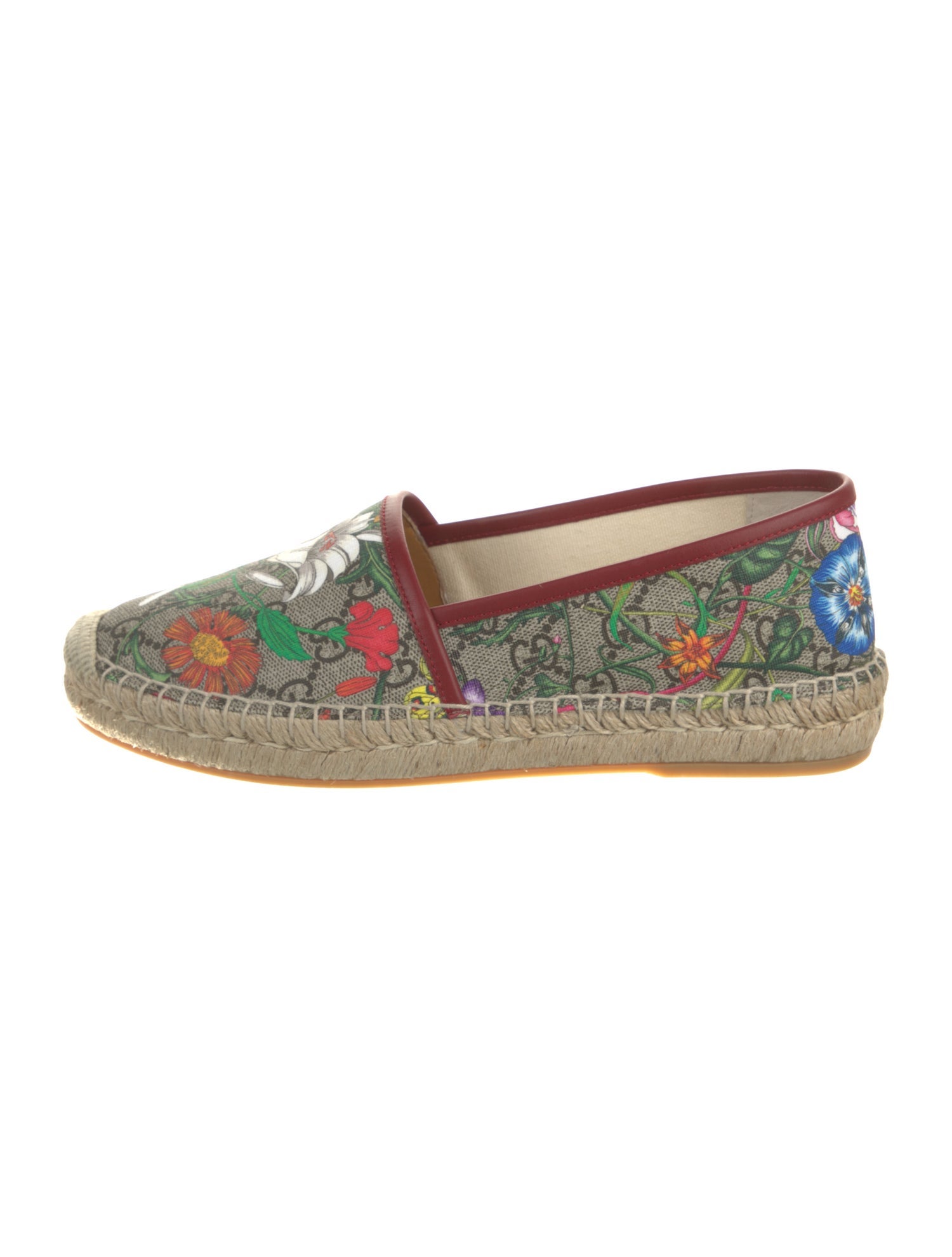 Gucci Flora Print Espadrilles