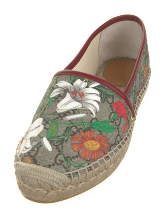 Gucci Flora Print Espadrilles
