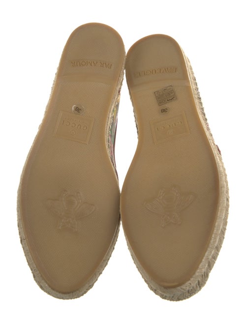 Gucci Flora Print Espadrilles