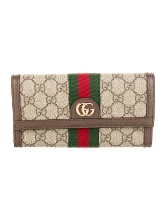 Gucci Ophidia GG Supreme Continental Wallet