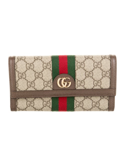 Gucci Ophidia GG Supreme Continental Wallet