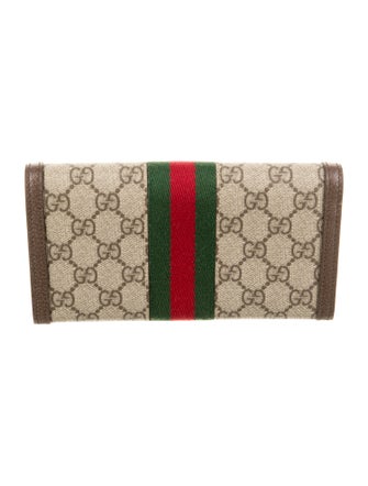 Gucci Ophidia GG Supreme Continental Wallet