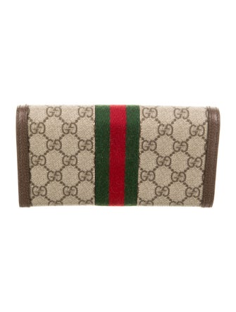 Gucci Ophidia GG Supreme Continental Wallet
