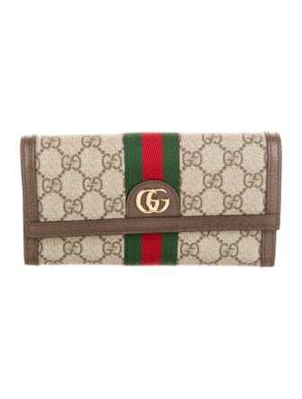 Gucci Ophidia GG Supreme Continental Wallet