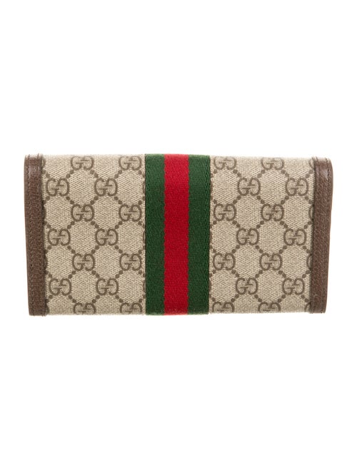 Gucci Ophidia GG Supreme Continental Wallet