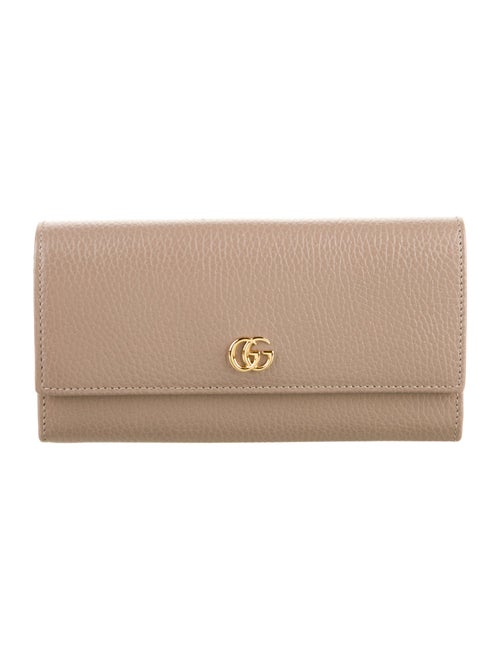 Gucci Marmont Double G Logo Continental Wallet