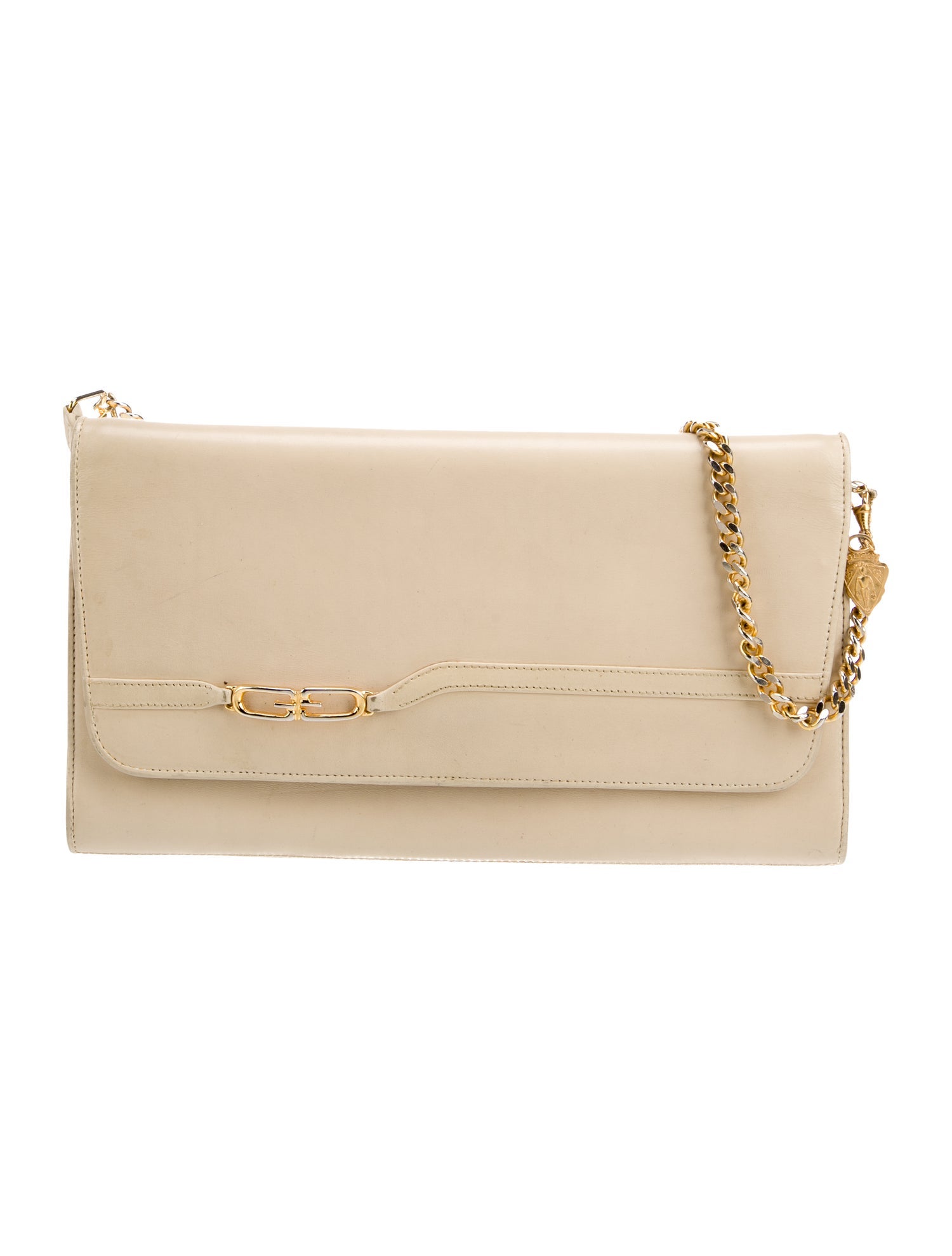 Gucci Leather Shoulder Bag Vintage