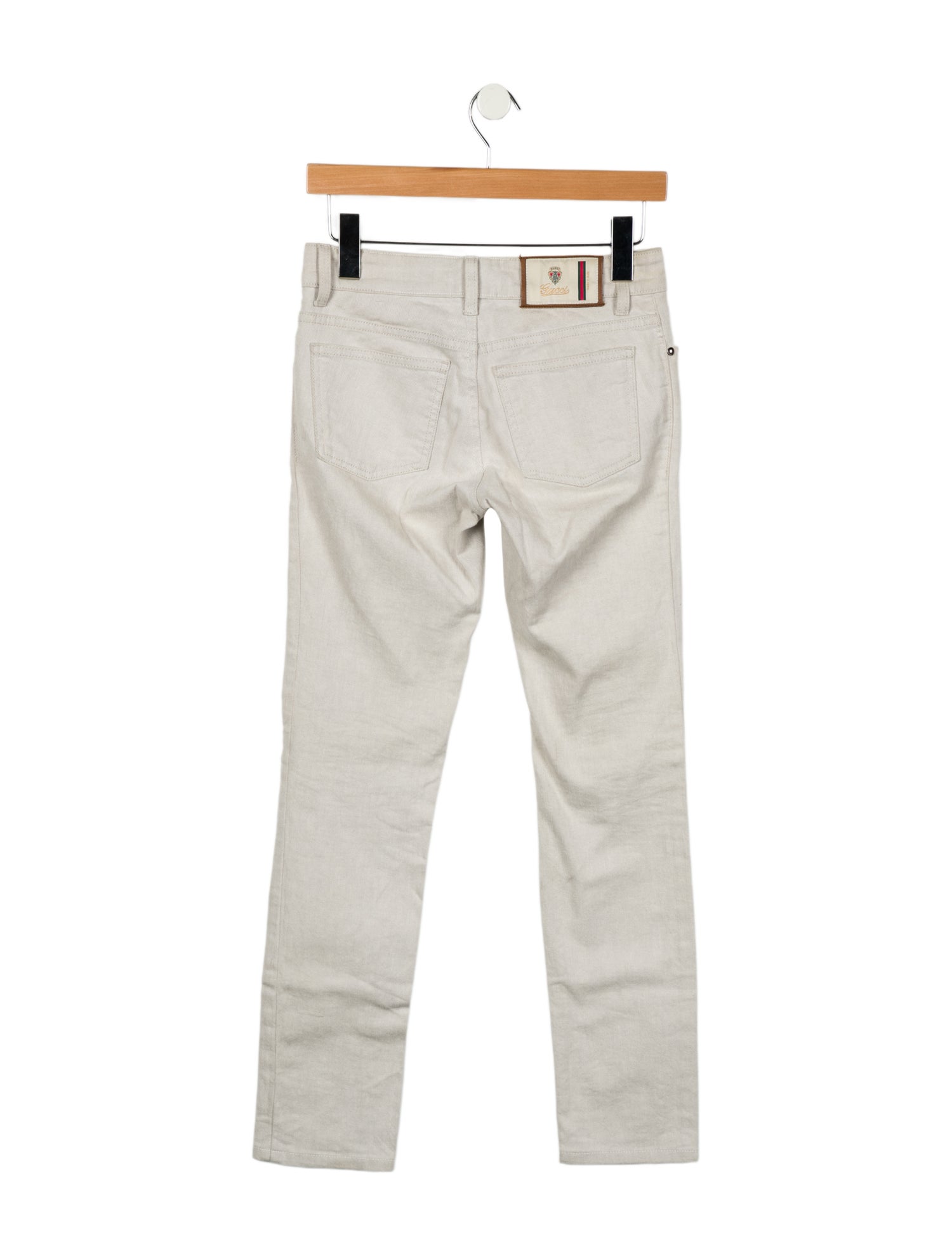 Gucci Low-Rise Skinny Leg Jeans