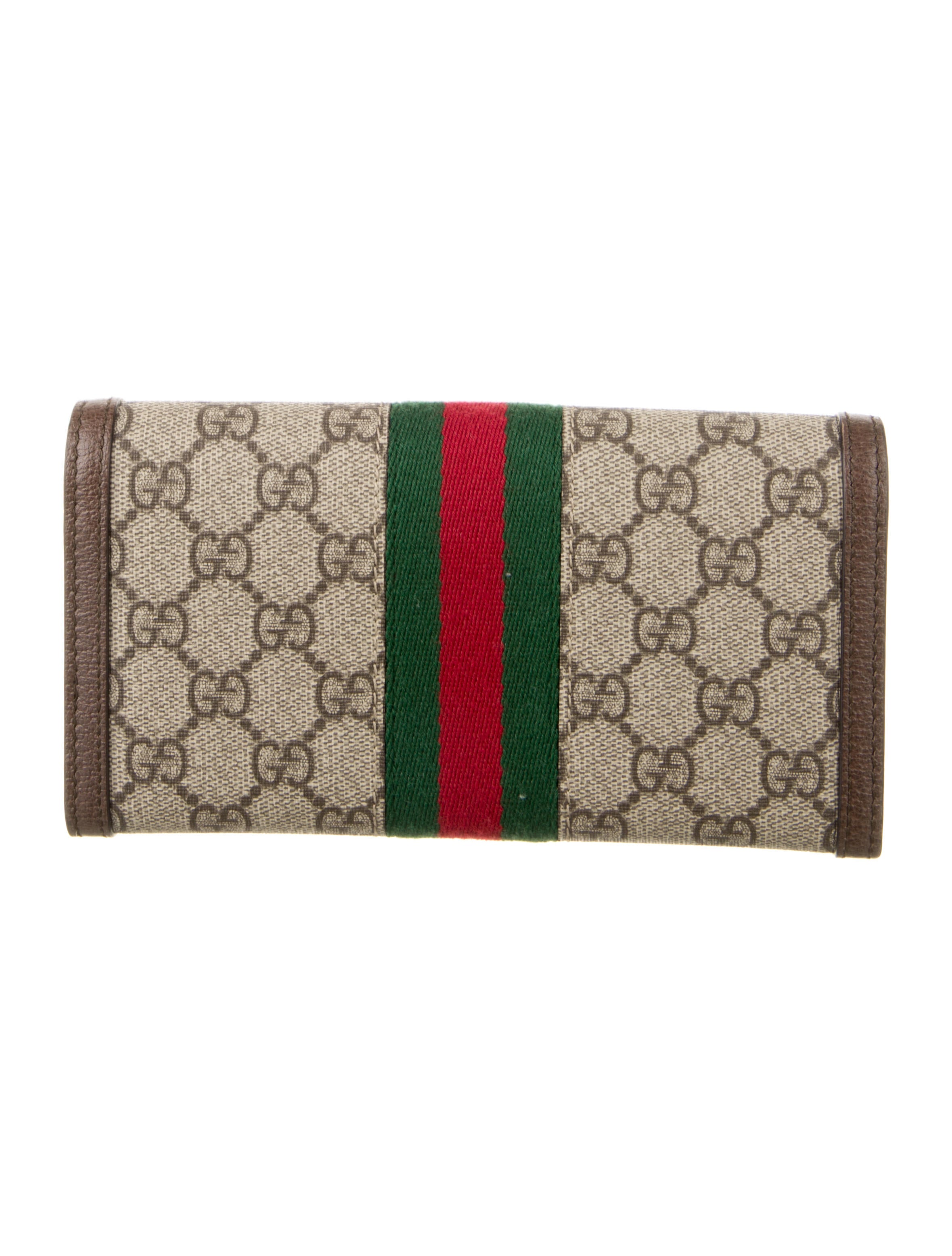 Gucci GG Supreme Continental Wallet
