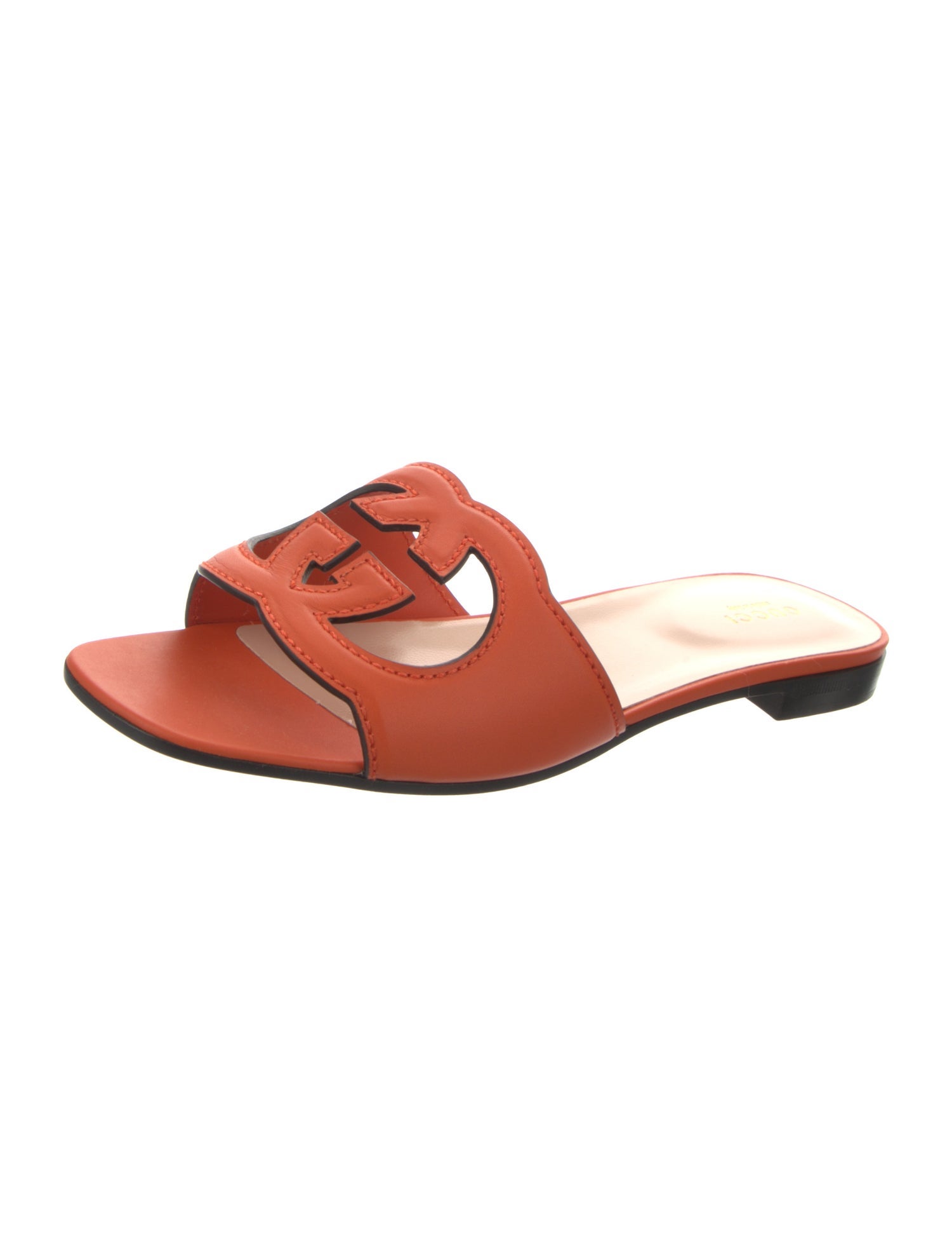 Gucci Cosmos Softy Interlocking G Logo Slides w/ Tags