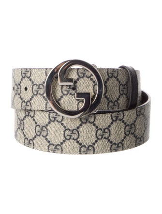 Gucci GG Supreme Leather Waist Belt